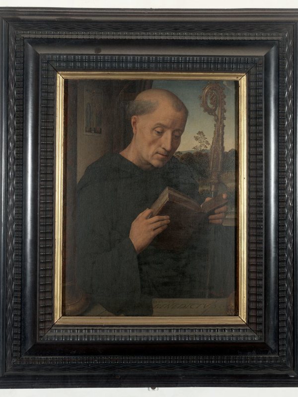 São Bento — pintura de Hans Memling