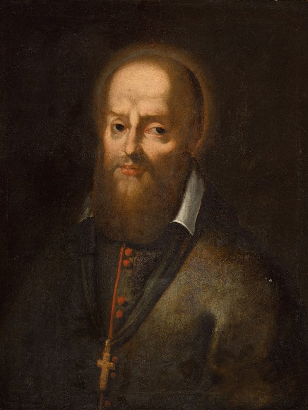 São Francisco de Sales — retrato a óleo