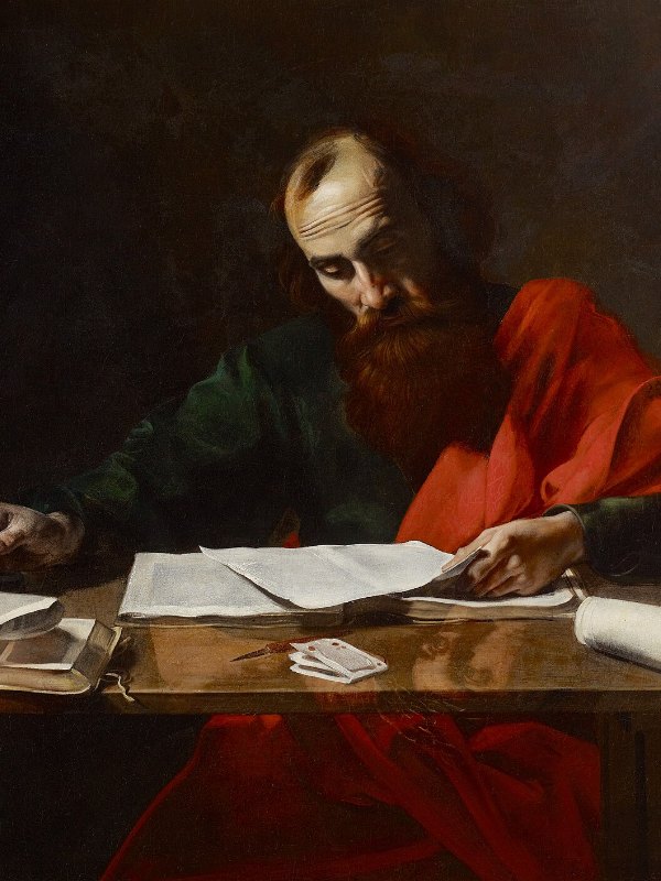 São Paulo Apóstolo — pintura de Valentin de Boulogne